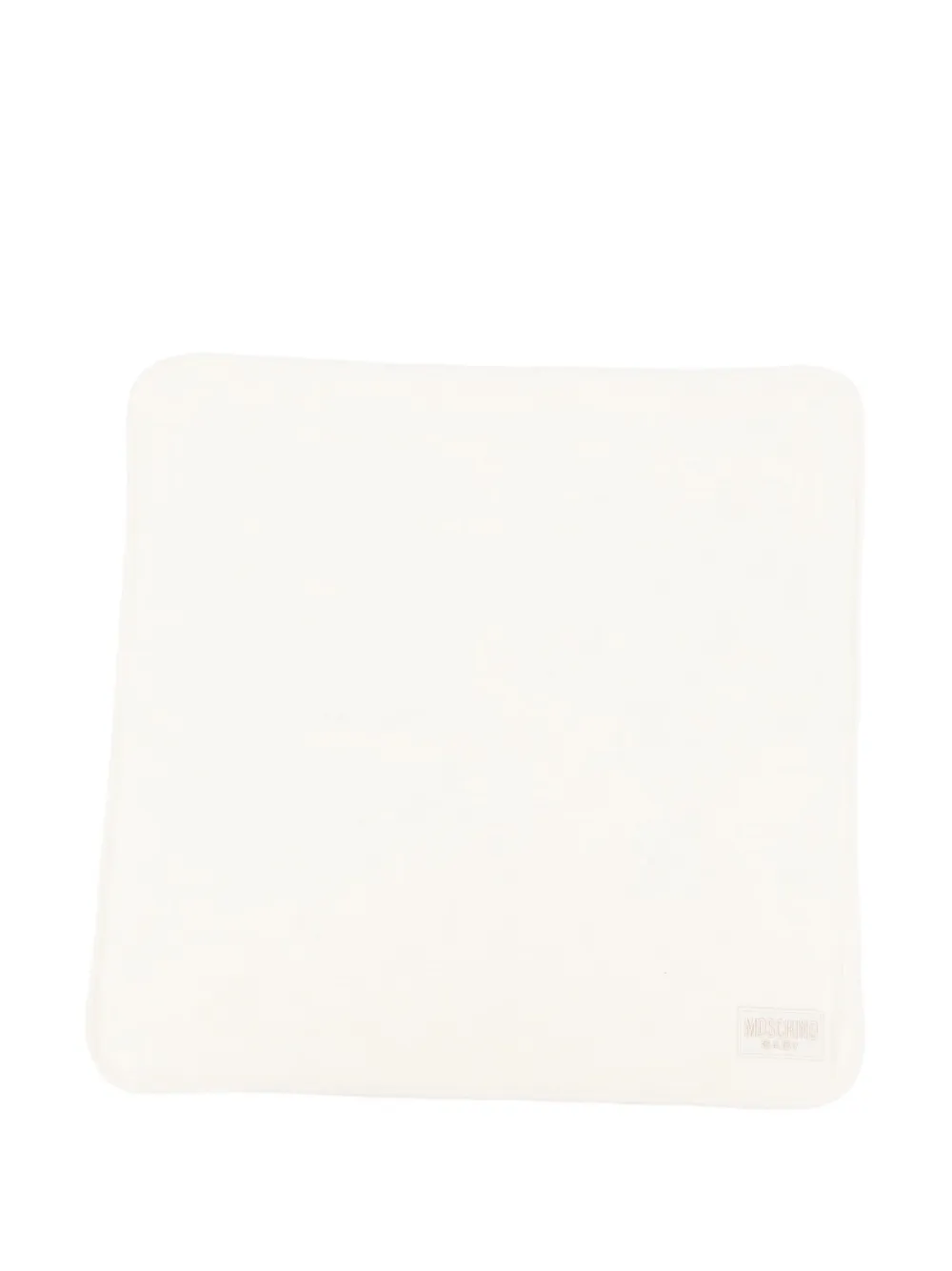 Moschino Kids Teddy-print baby blanket | White | Image 1