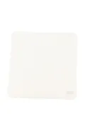 Moschino Kids Teddy-print baby blanket - White