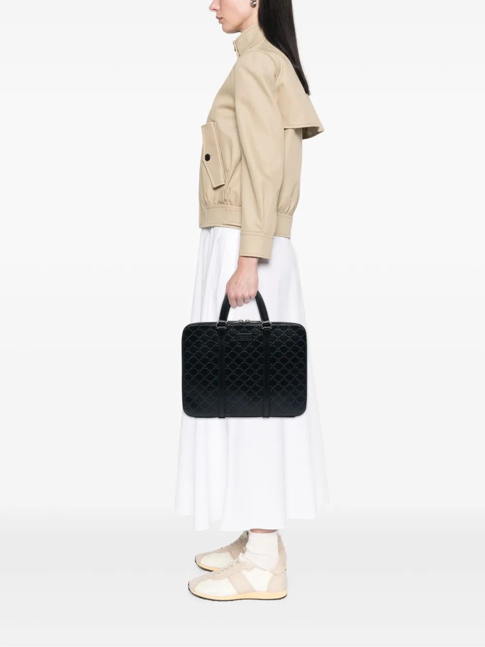 Gucci Pre-Owned 2016-2025 Guccissima business bag | Pre-Owned | Image 2