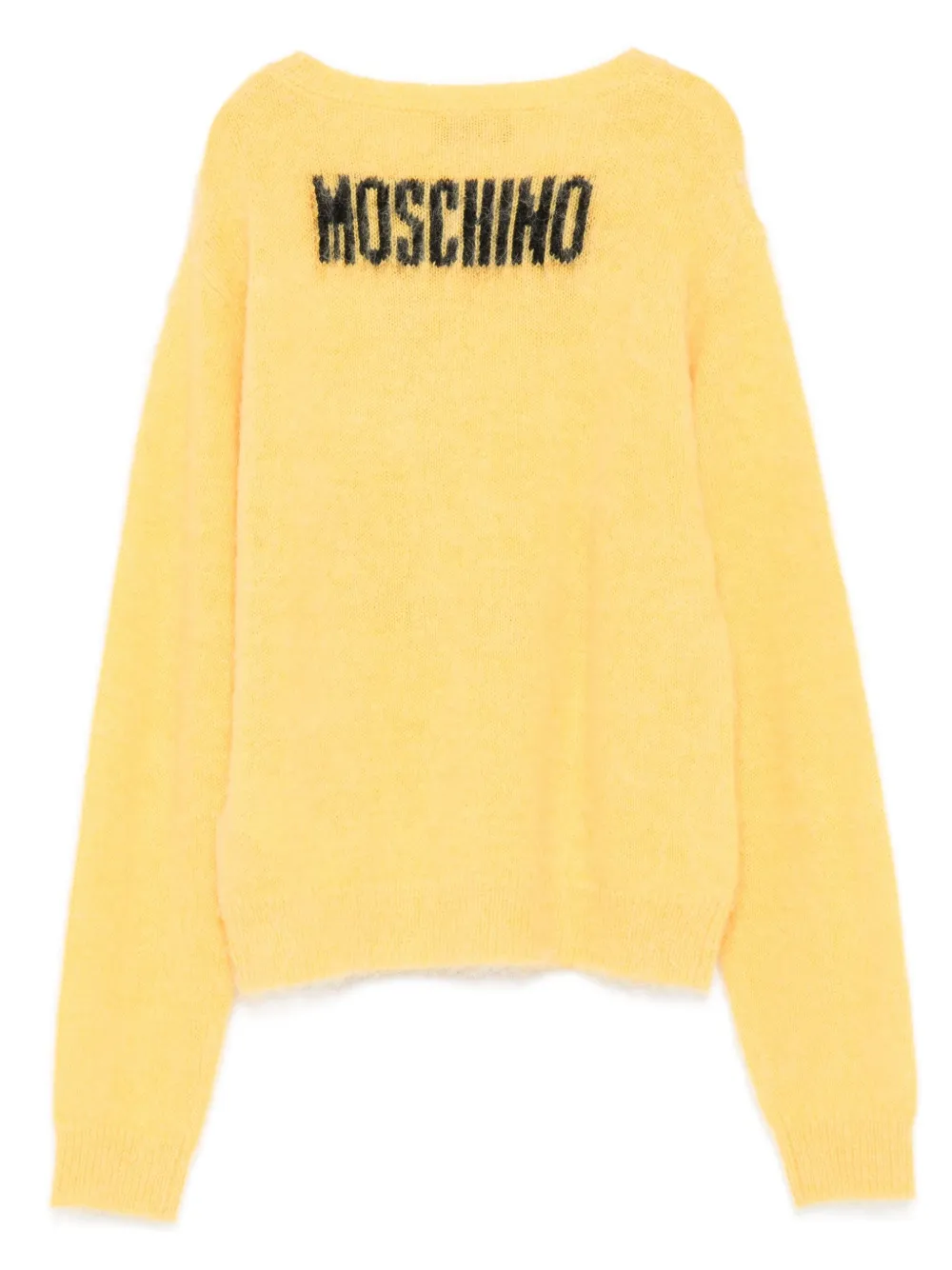 Moschino Kids smiley-face mohair sweater | Girls Jumpers & Knitwear | Image 2