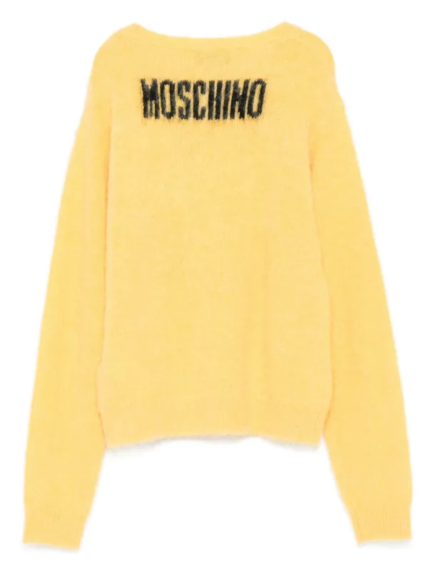 Moschino Kids スマイリーフェイス セーター | イエロー | FARFETCH JP