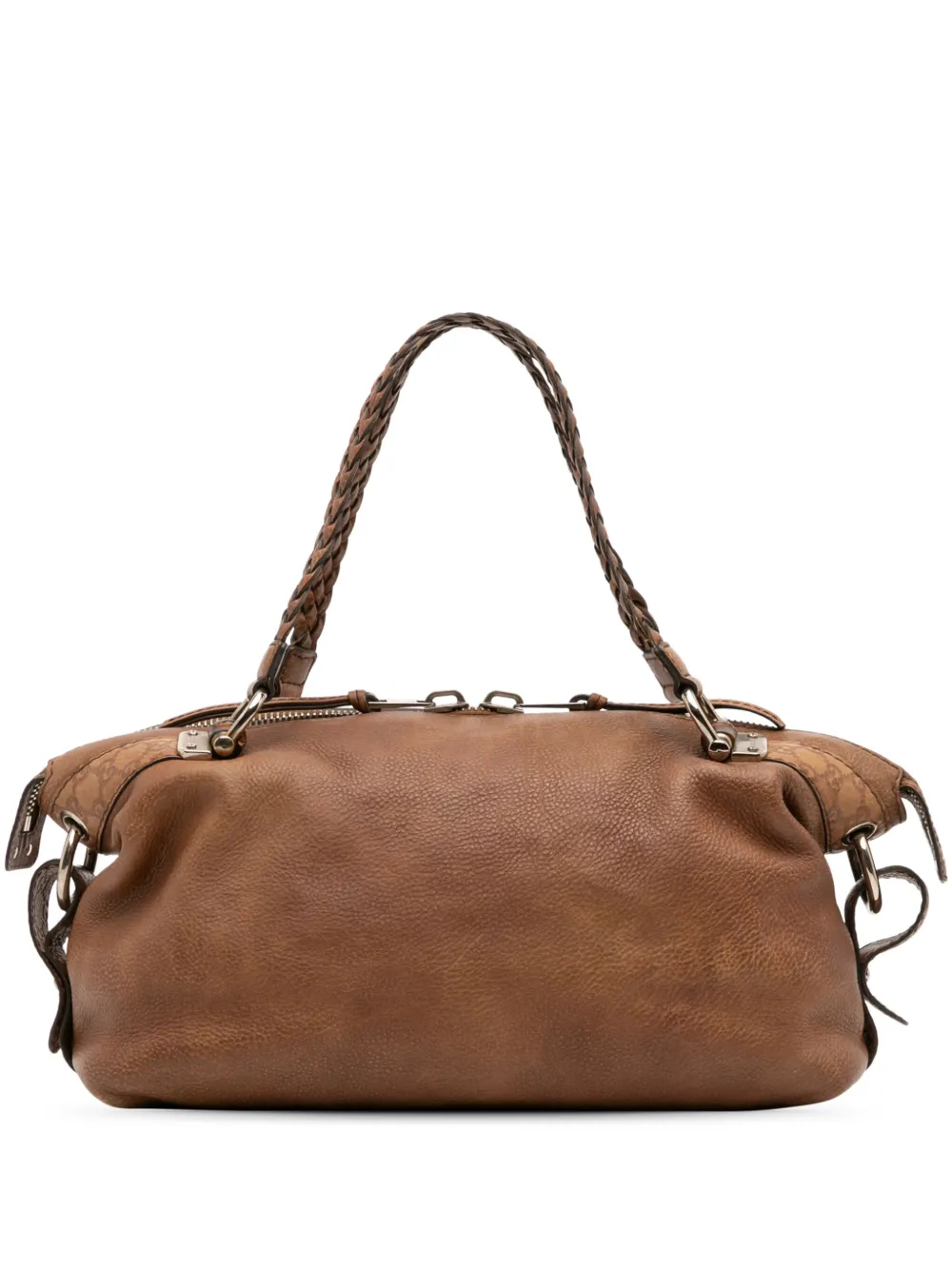 Gucci Pre-Owned 2016-2025 Medium Leather Bamboo Bar tote bag | Brown | Image 1