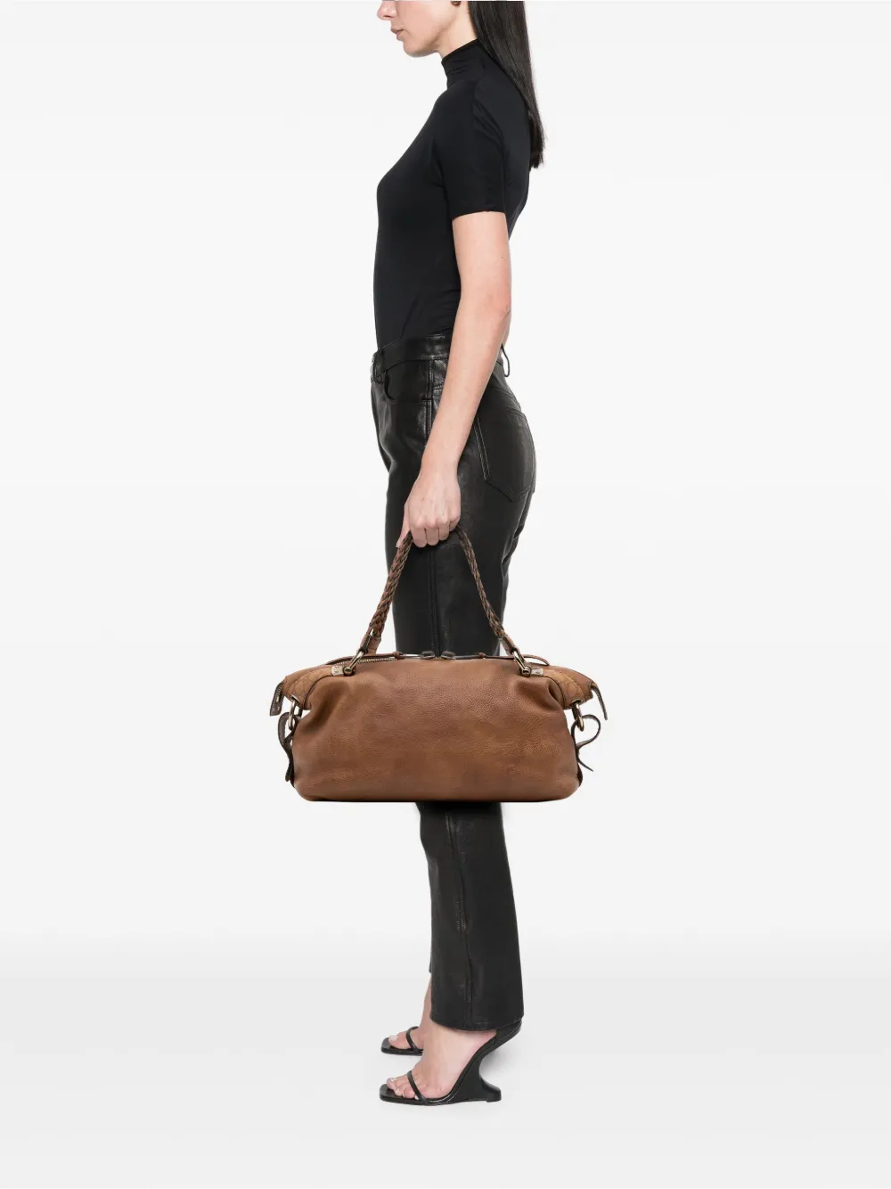 Gucci Pre-Owned 2016-2025 Medium Leather Bamboo Bar tote bag | Pre-Owned | Image 2