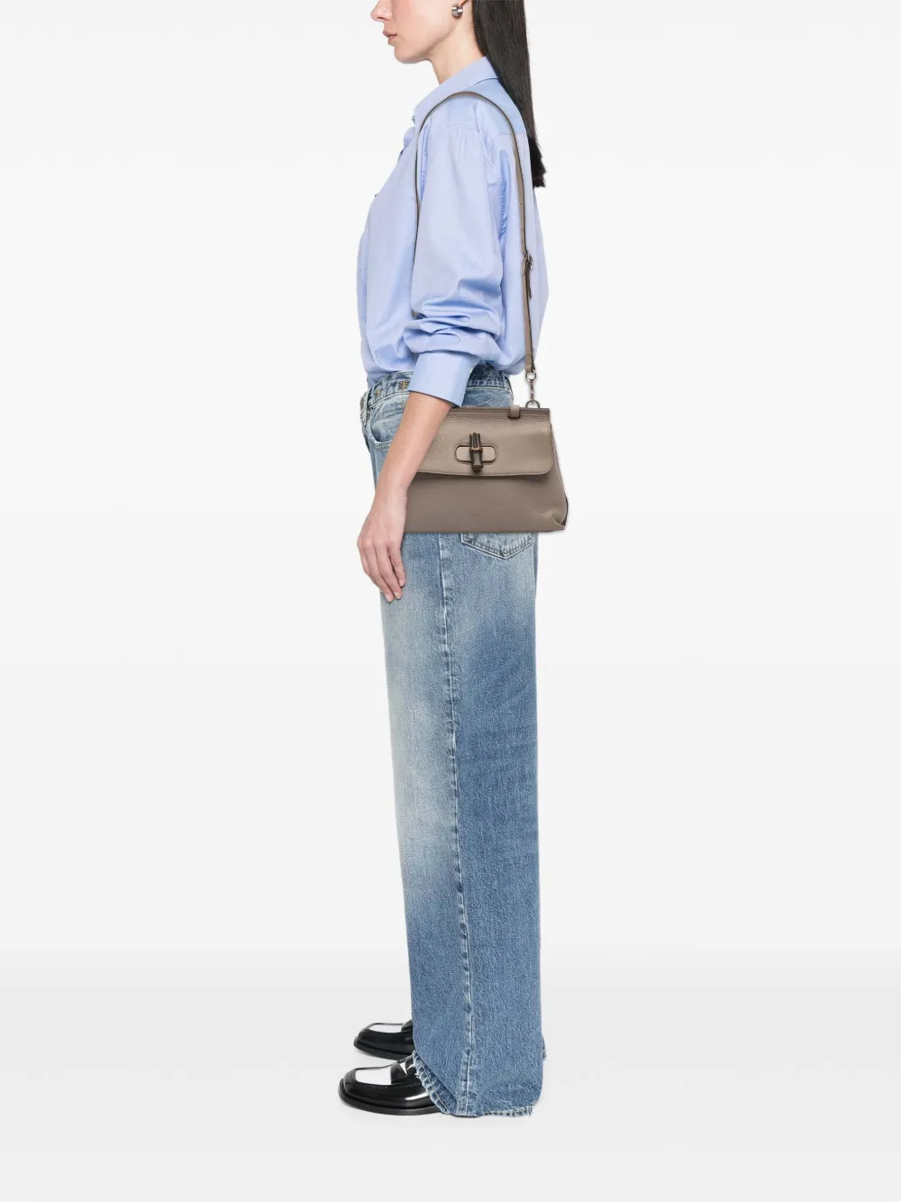 Gucci Pre-Owned 2016-2025 Small Leather Bamboo Daily satchel | Pre-Owned | Image 2