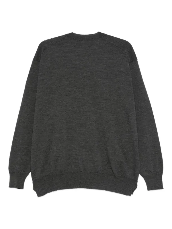 tricot comme des garcons ウールセーター Comme Des Garçons Shirt ウールセーター | ブラック | FARFETCH JP