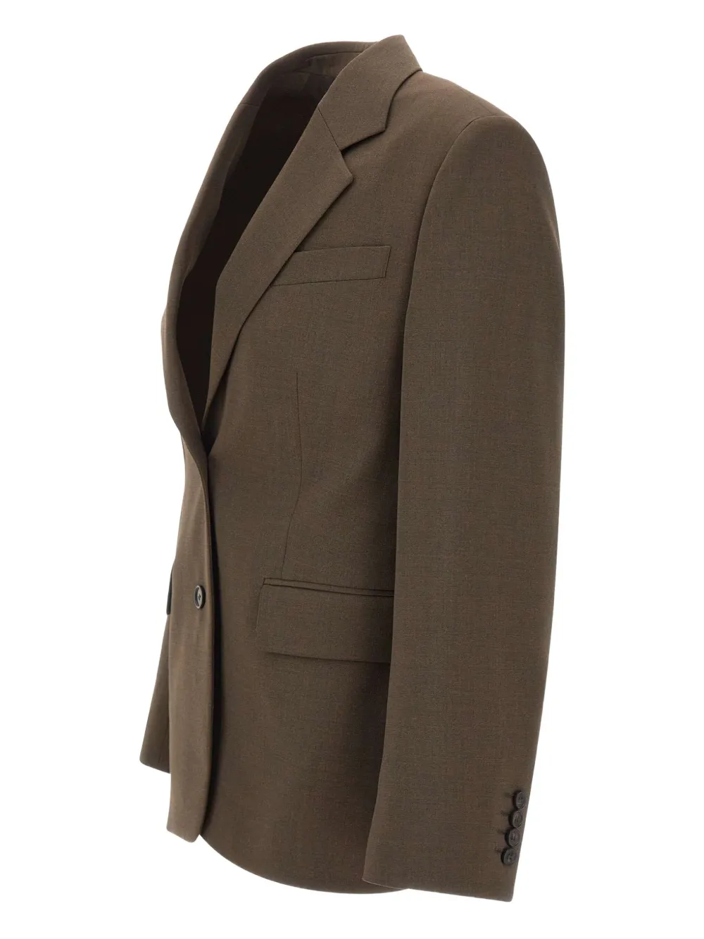 Filippa K Delilah blazer met twee knopen en schoudervullingen Bruin