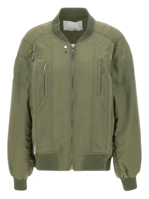 Rabanne panelled bomber jacket