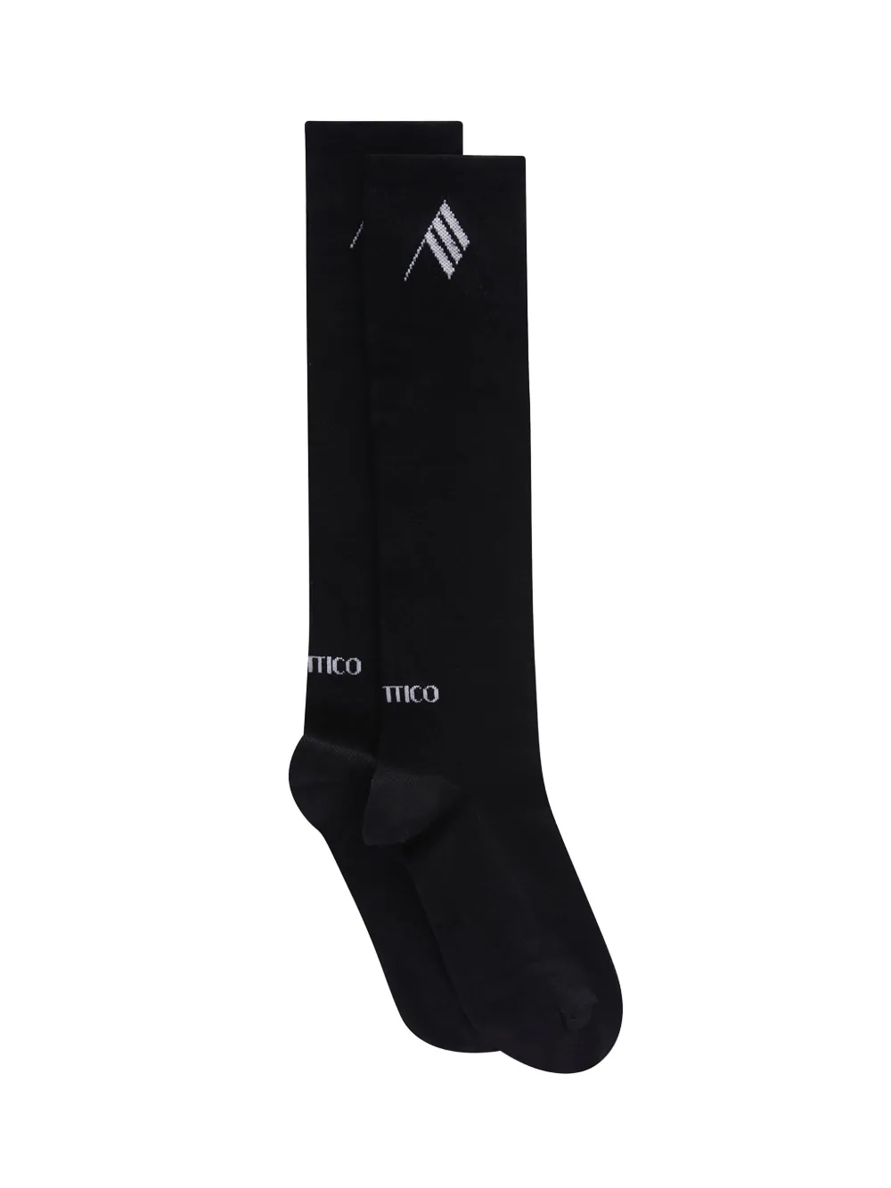 The Attico logo-embroidered knee-high socks | Image 2