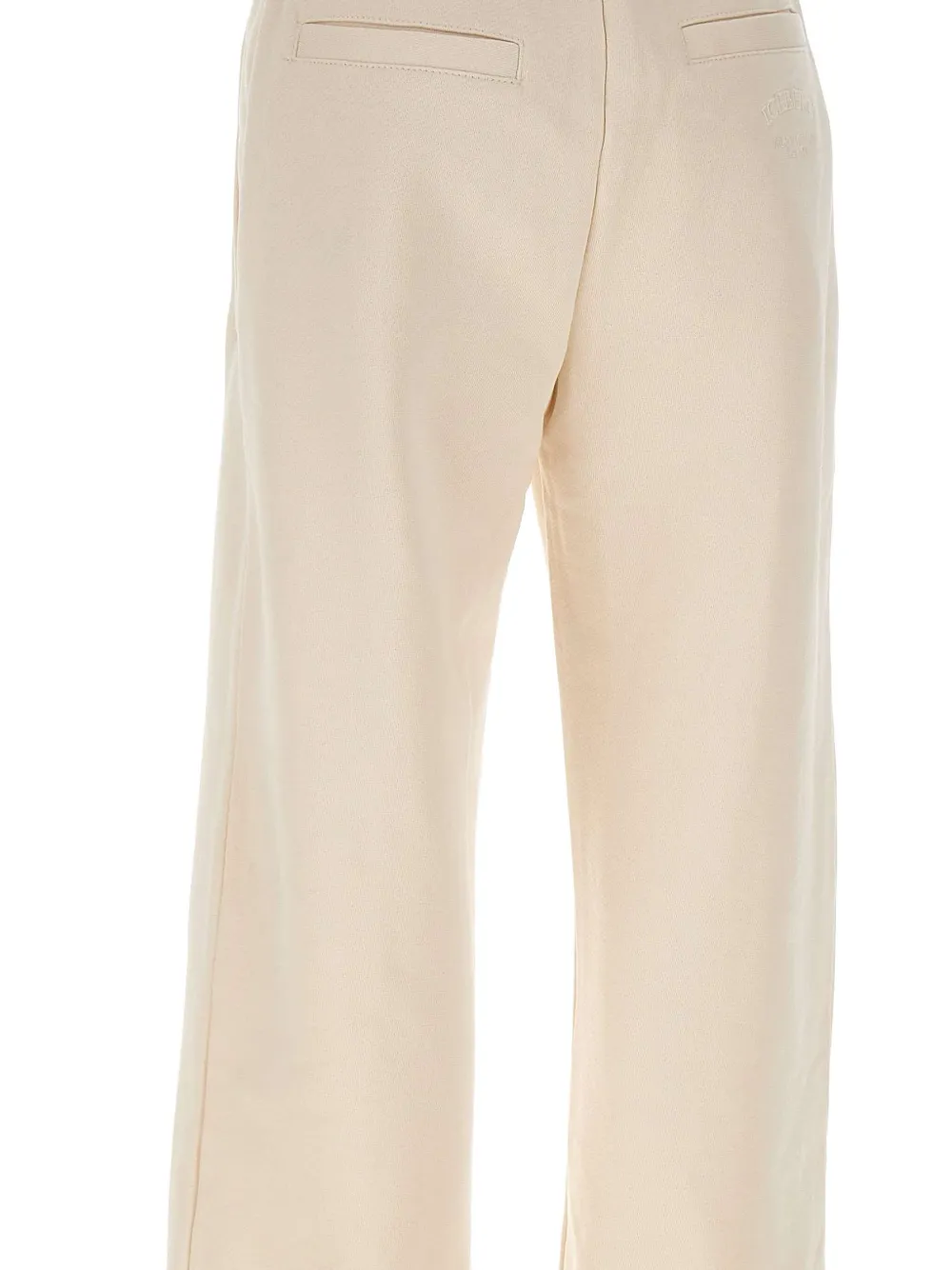 Iceberg Broek met elastische taille Beige