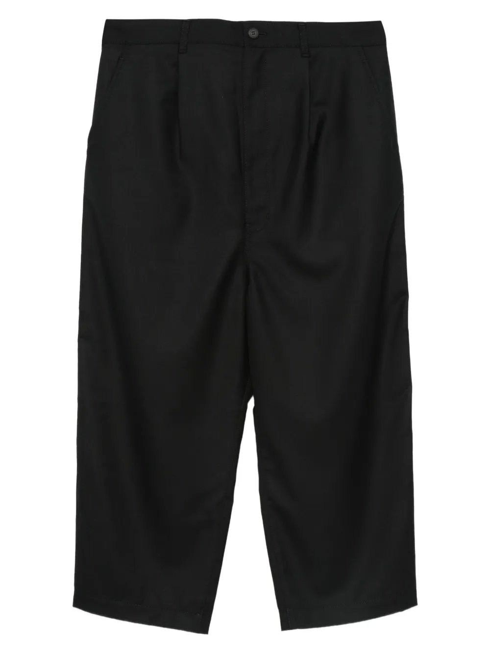 Comme des Garçons Homme pleated trousers | Black | Image 1