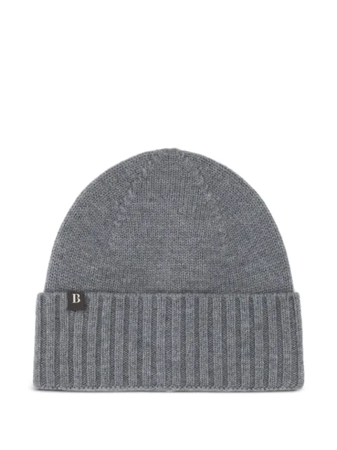 Boggi Milano rib-knit beanie