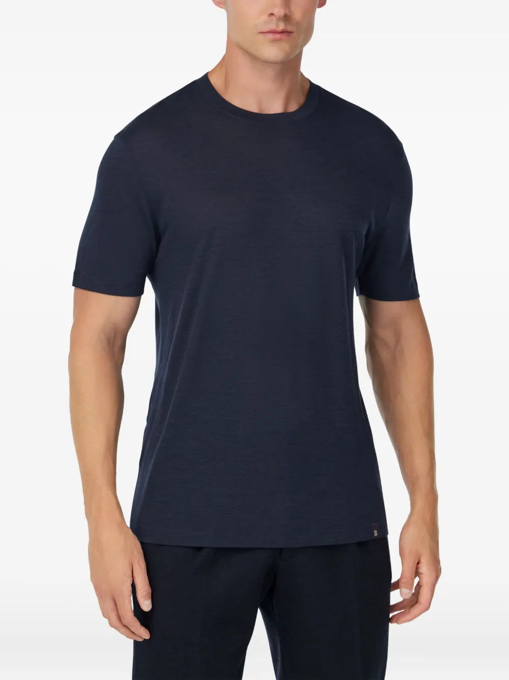 Boggi Milano Crew-neck T-shirt In Blue