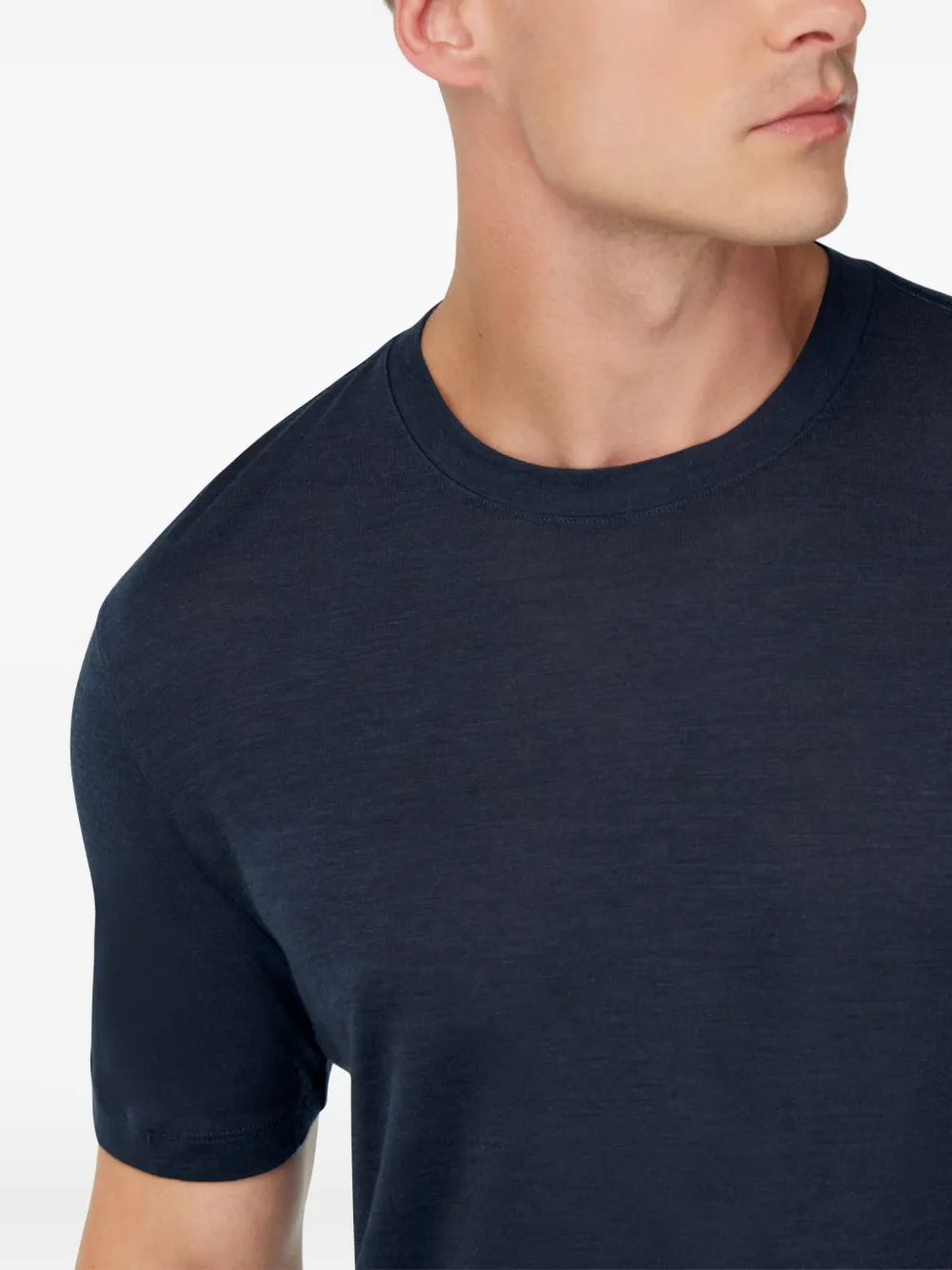 Boggi Milano Crew-neck T-shirt In Blue