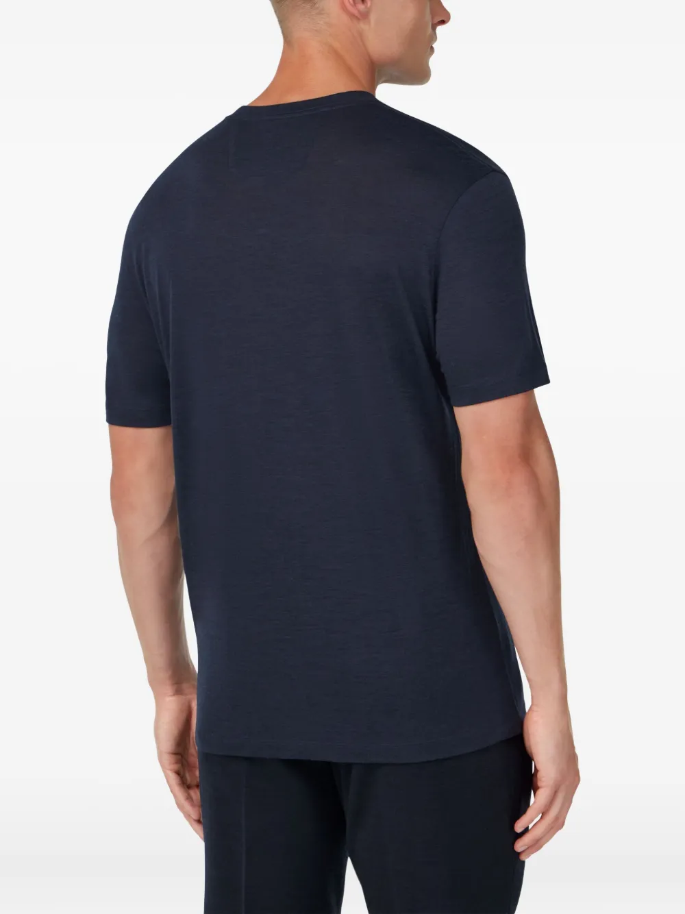 Boggi Milano Crew-neck T-shirt In Blue