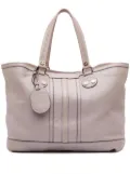 Gucci Pre-Owned 2016-2025 Large Pebbled Calfskin Sunset tote bag - Purple