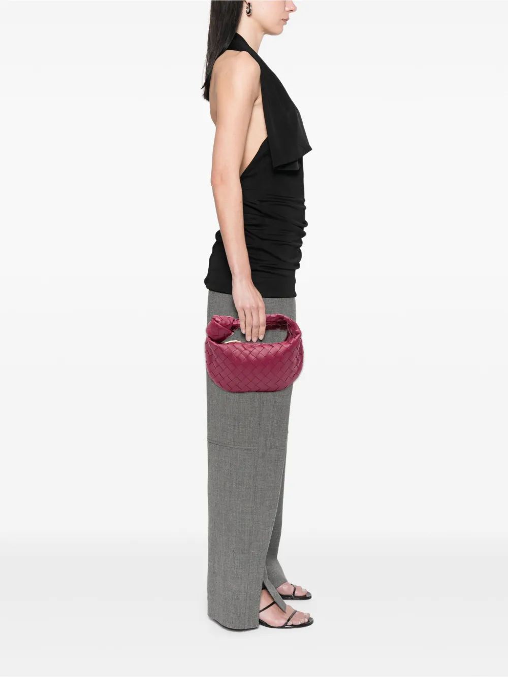 Bottega Veneta Pre-Owned 2012-2025 Mini Nappa Intrecciato Jodie hobo bag | Pre-Owned | Image 2