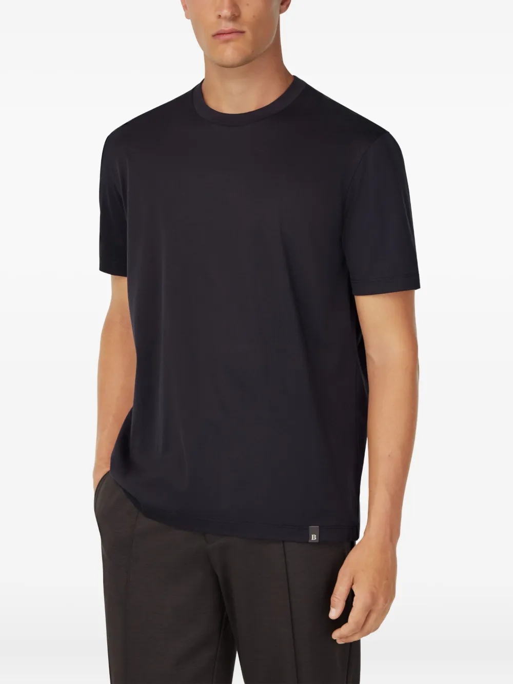 Boggi Milano Crew-neck T-shirt In Blue