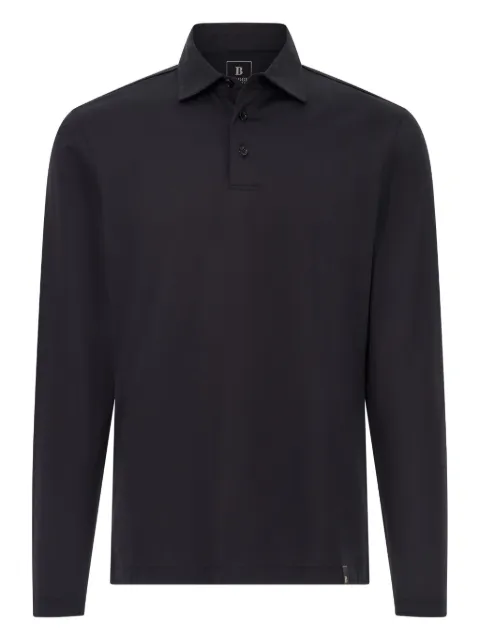 Boggi Milano long-sleeve polo shirt