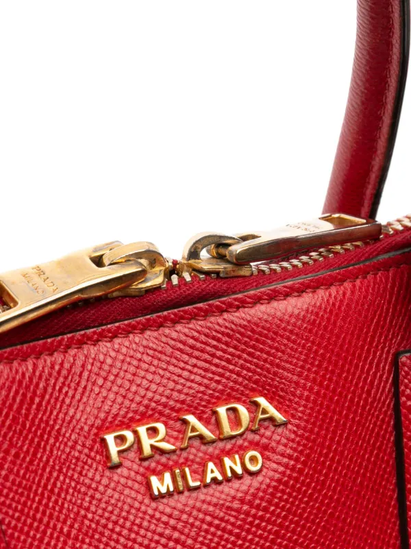 Prada Pre-Owned 2000-2025 ミディアム サフィアーノ ドーム