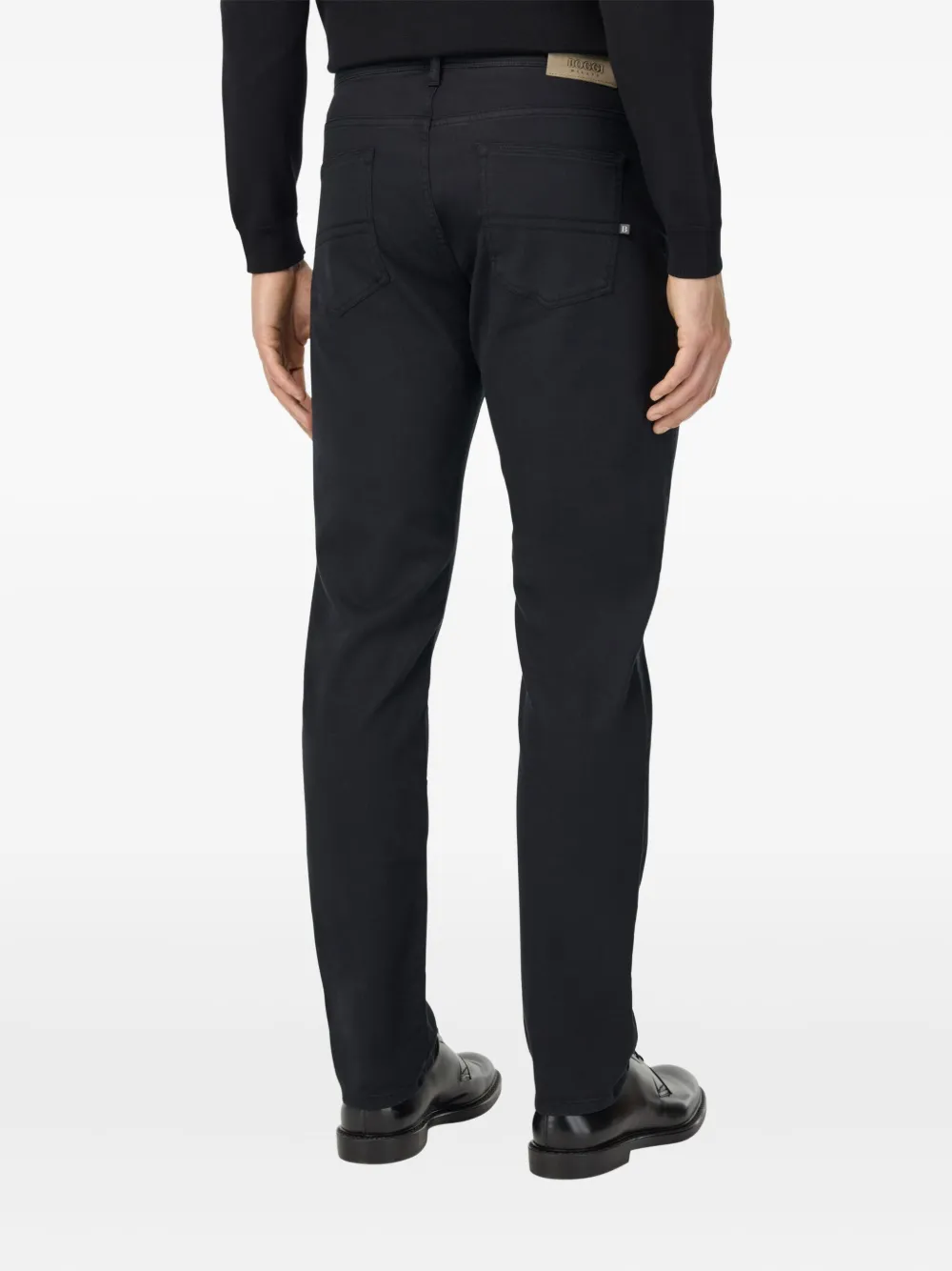 Boggi Milano Jeans met logo-label Blauw