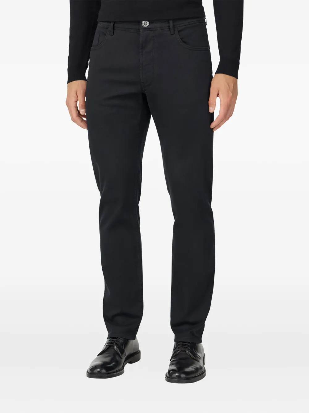 Boggi Milano Jeans met logo-label Blauw