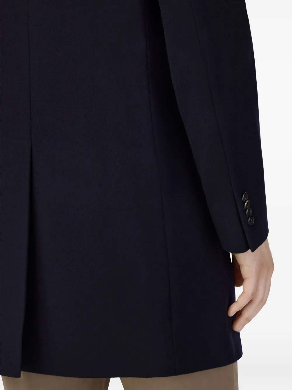 Boggi Milano Jas met enkele rij knopen Blauw