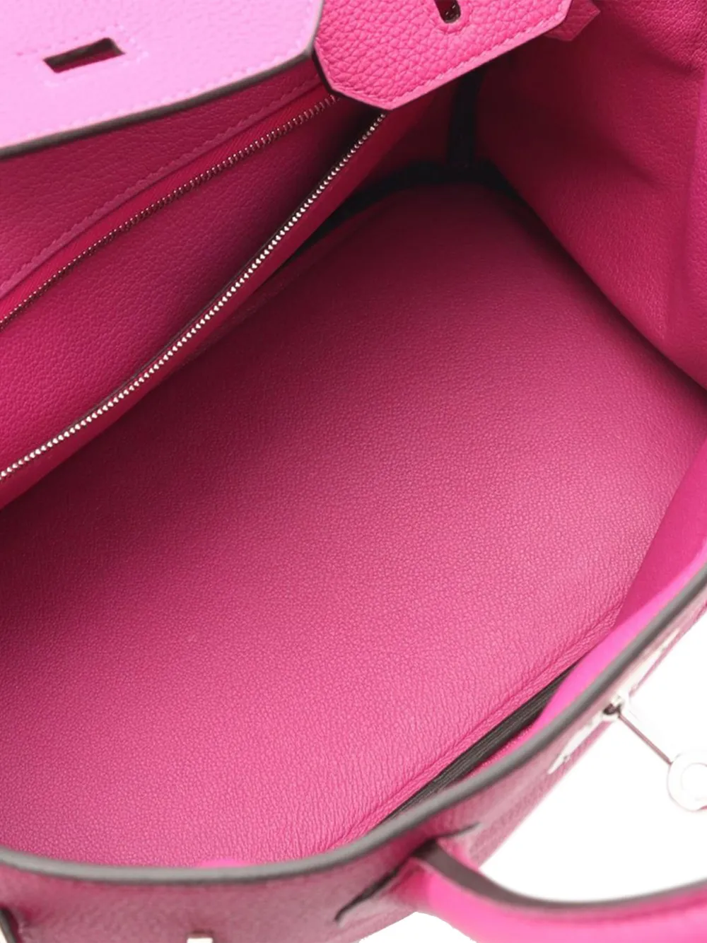 Pre-owned Hermes 2020 Togo Birkin Retourne 30 Handbag In Pink