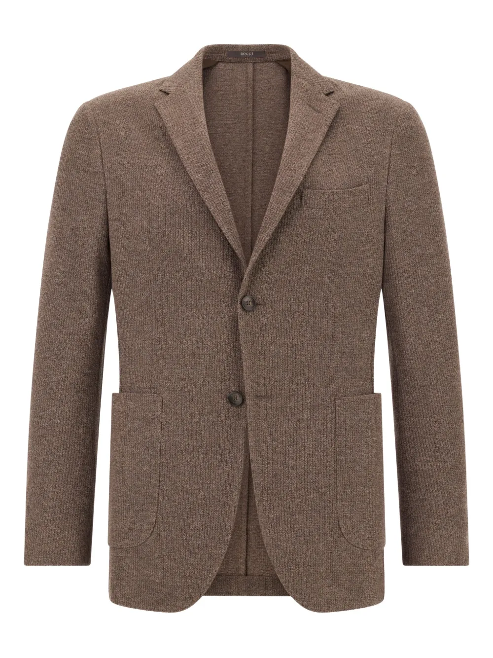 Boggi Milano textured blazer | Brown | Image 1