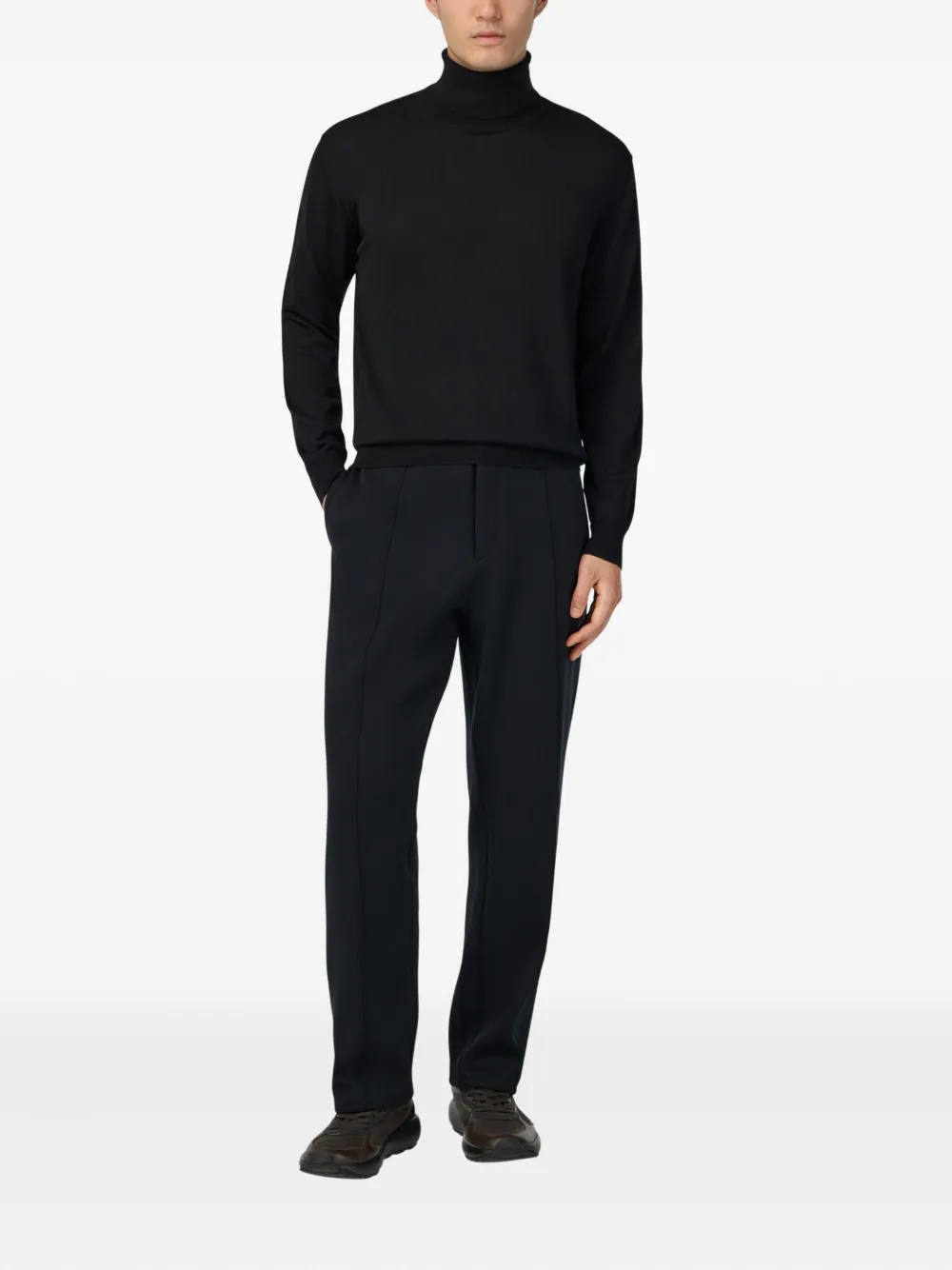 Boggi Milano drawstring track pants - Zwart