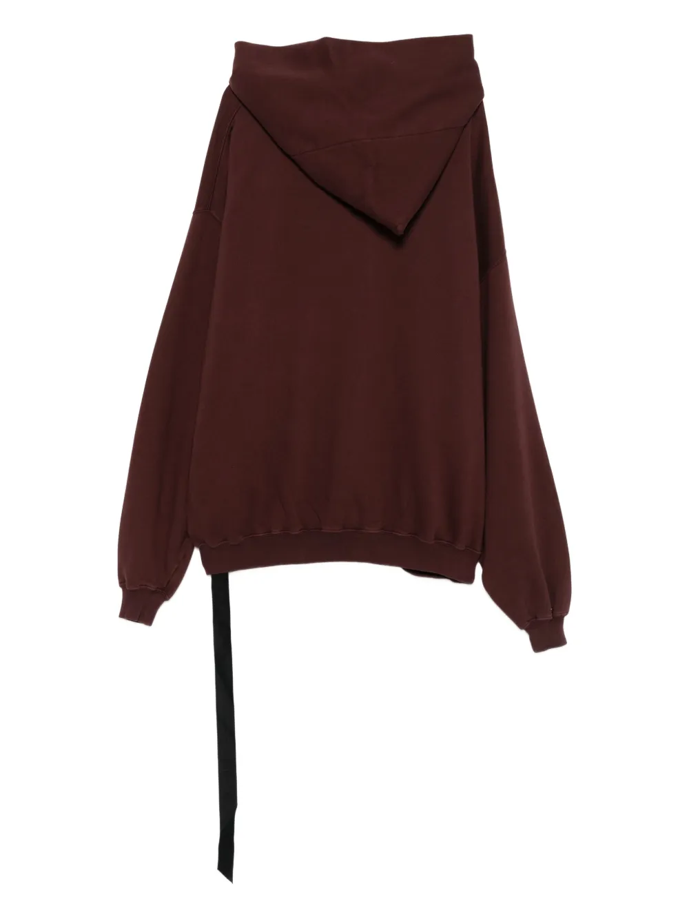 Rick Owens Drkshdw Hooded Zip-up Jacket In Red