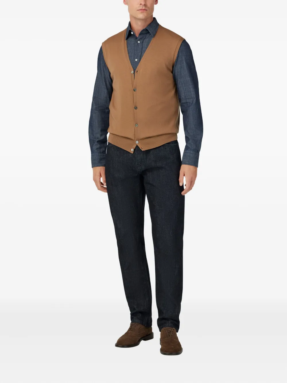 Boggi Milano wool waistcoat | Cardigans | Image 2