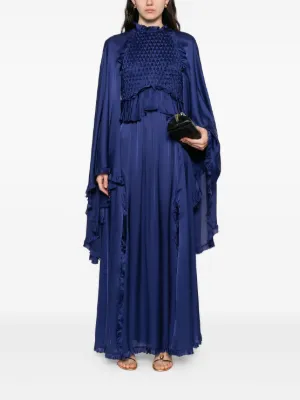ZIMMERMANN バーガンディ フリルドレス ZIMMERMANN バーガンディ フリルドレス