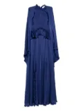 ZIMMERMANN Hypnotic smocked flutter dress - Blue