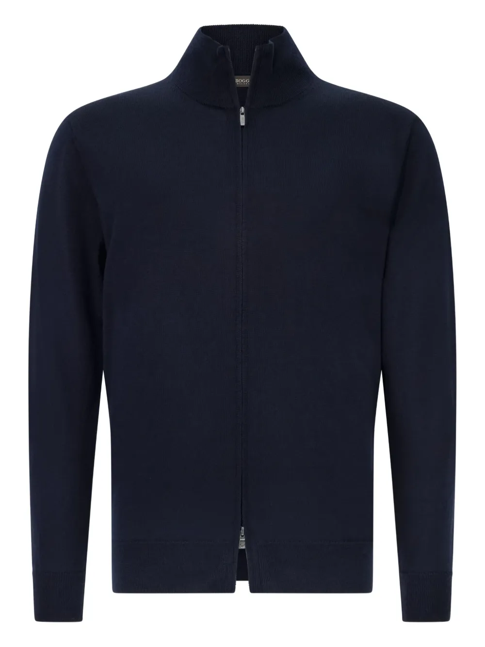 Boggi Milano full-zip wool cardigan | Blue | Image 1