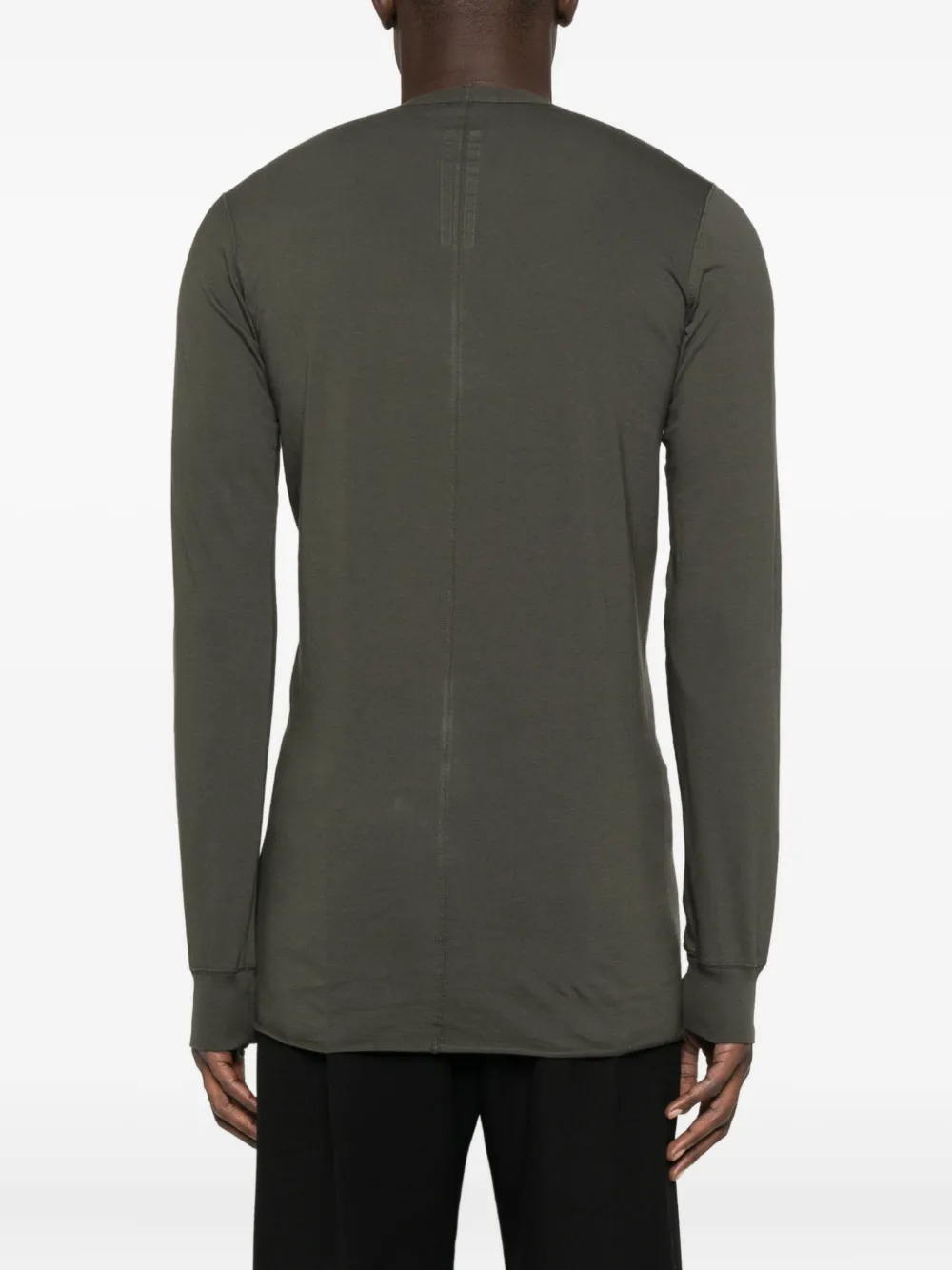 Rick Owens Cotton T-shirt In Green