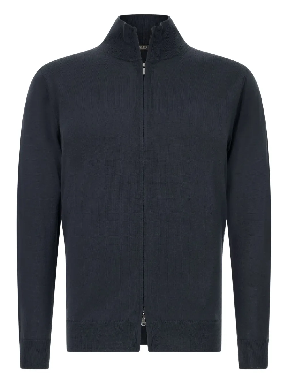 Boggi Milano full-zip wool sweater | Blue | Image 1