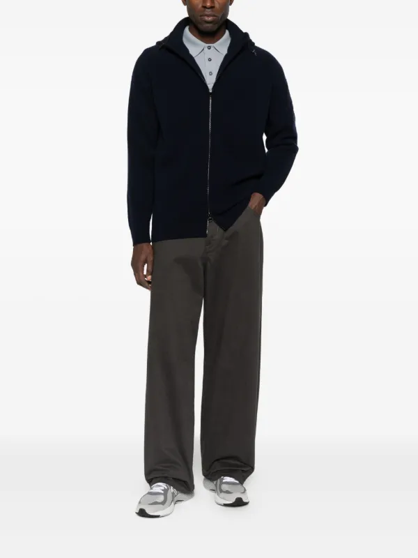 C.P. Company zip-up Hooded Jacket | Black | FARFETCH CA