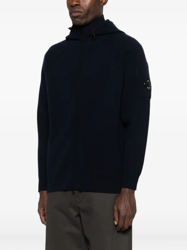 トップス CP Company Future Fleece Hooded Jacket C.P. Company zip-up Hooded Jacket | Black | FARFETCH CA