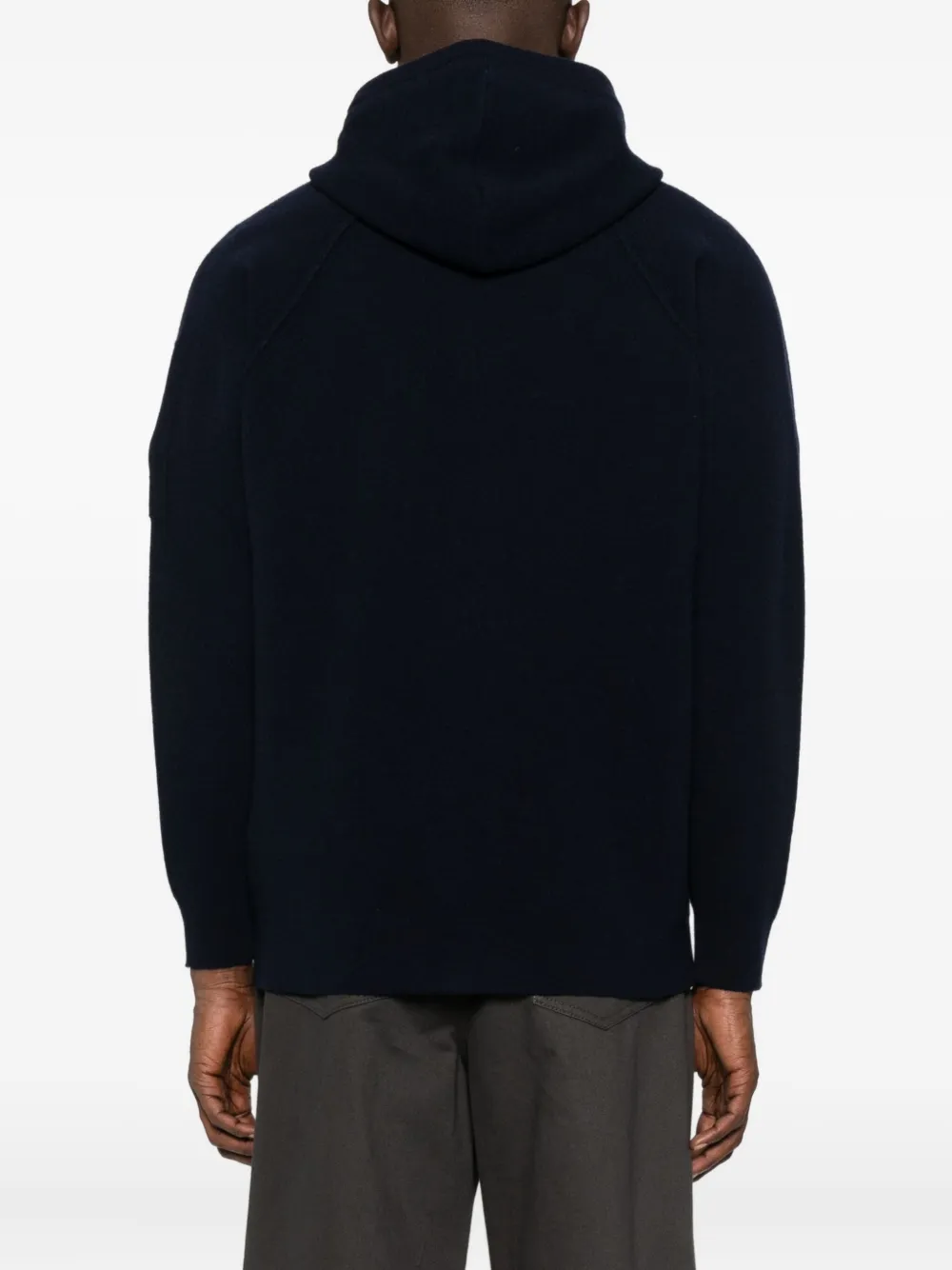 C.P. Company Jack met capuchon en rits Zwart