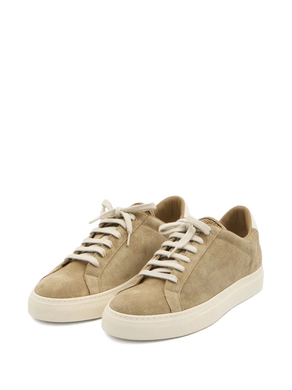 Common Projects patterned-tongue suede sneakers Neutrals