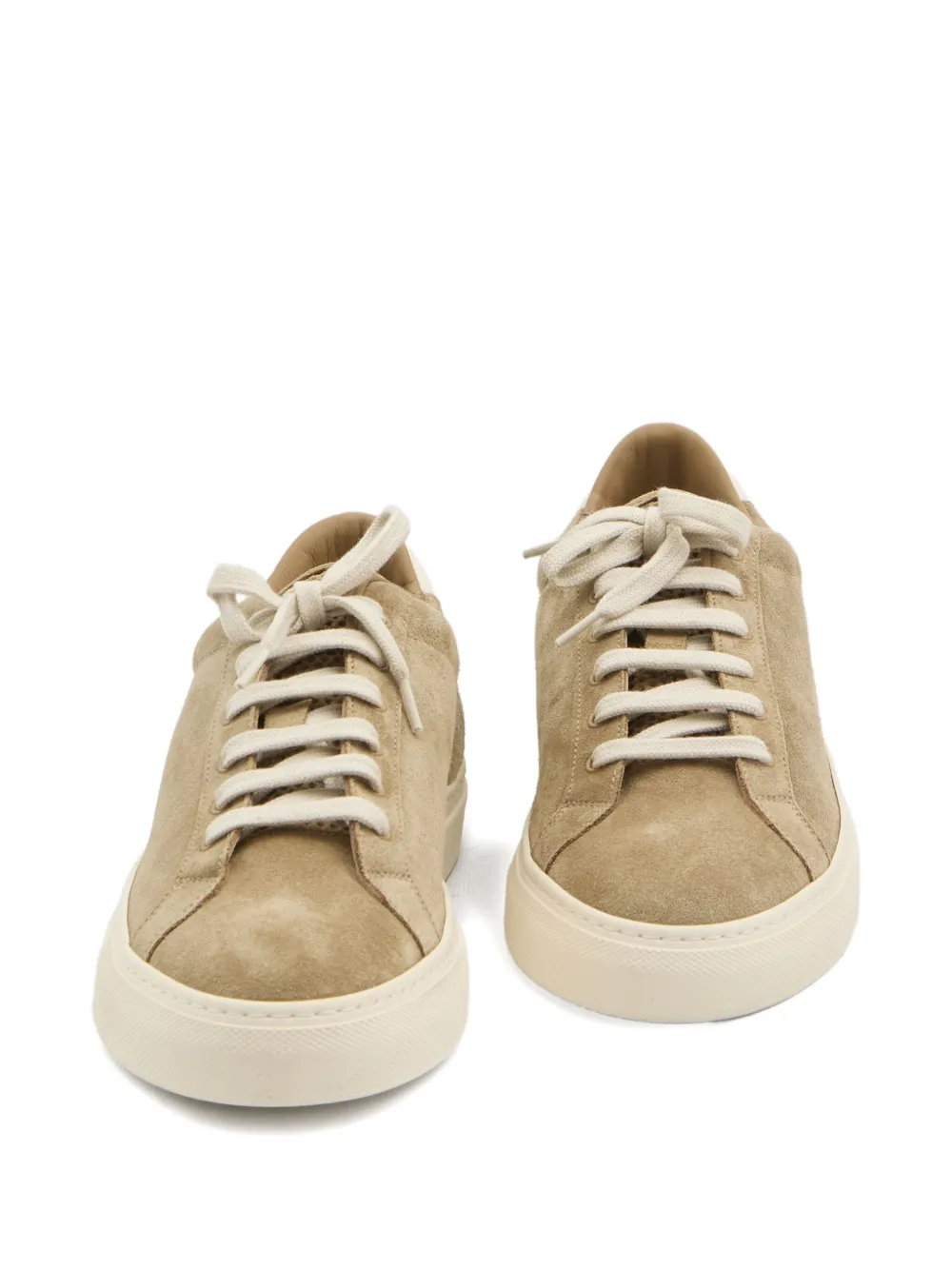 Common Projects patterned-tongue suede sneakers Neutrals