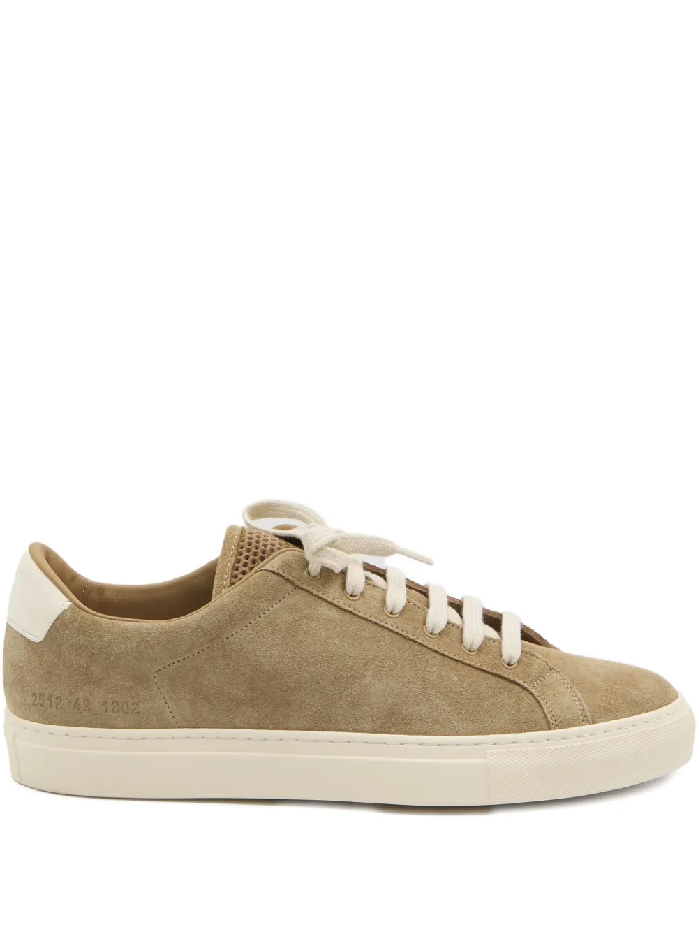 Common Projects patterned-tongue suede sneakers Neutrals