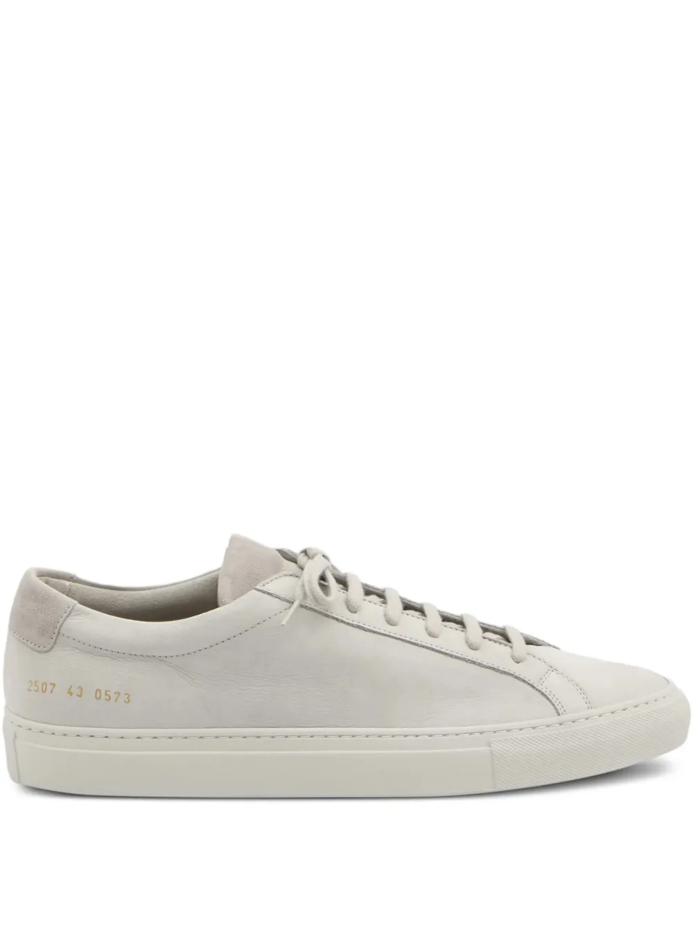 Common Projects patterned-tongue suede sneakers | Neutrals | Image 1