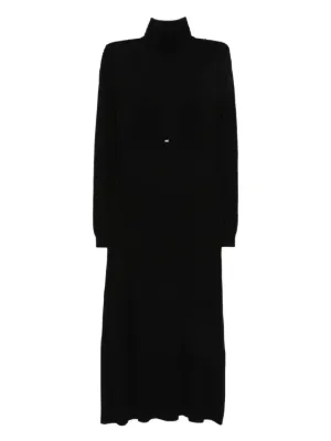 Moschino heart-padlock Belted Shirtdress | Black | FARFETCH