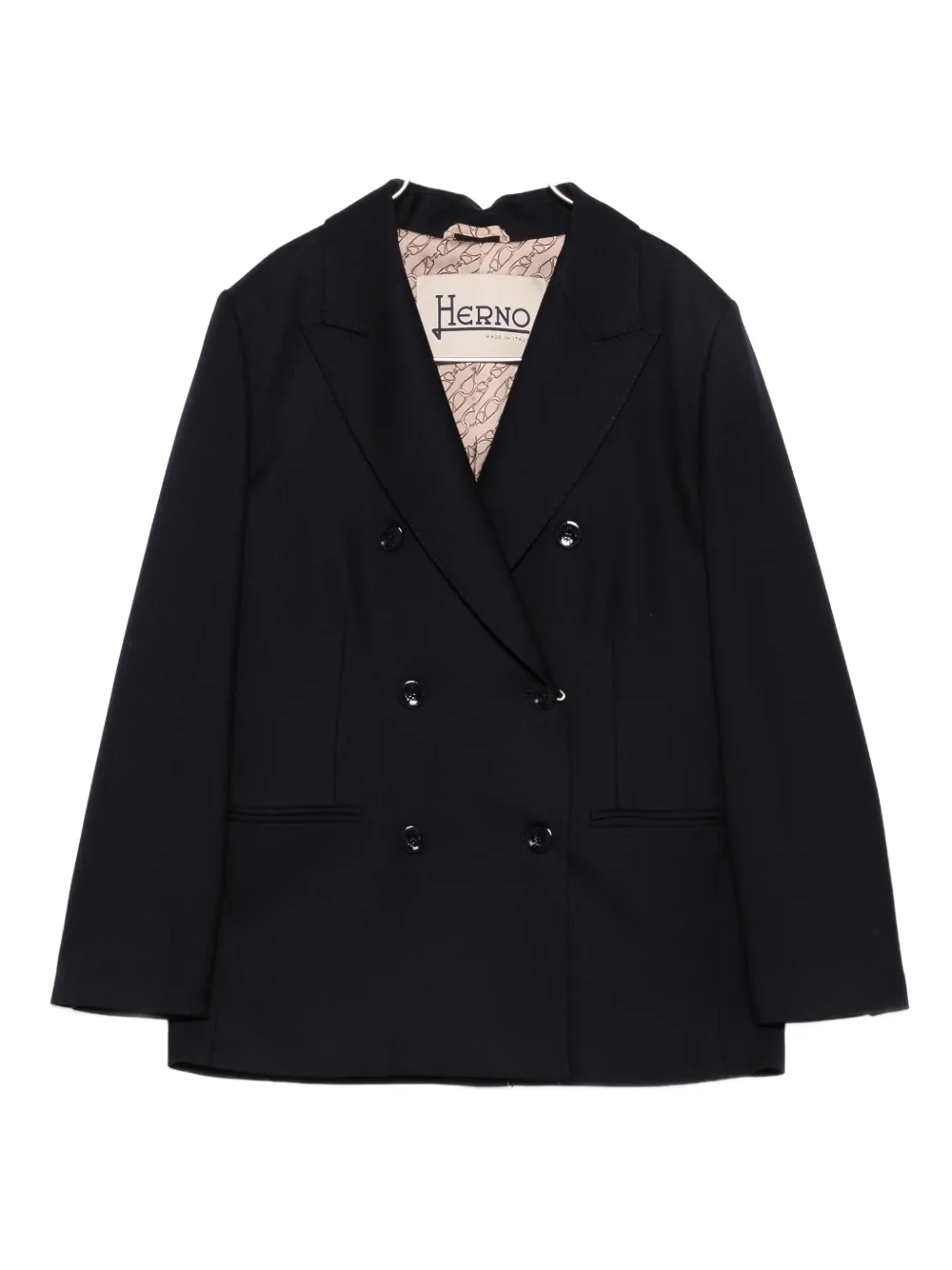 Herno double-breasted blazer | Blue | Image 1
