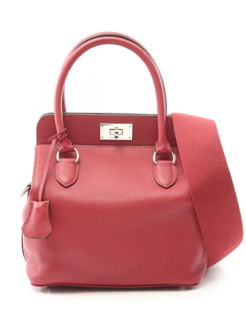 Hermès Pre-Owned 2017 Evercolor Toolbox 20 satchel