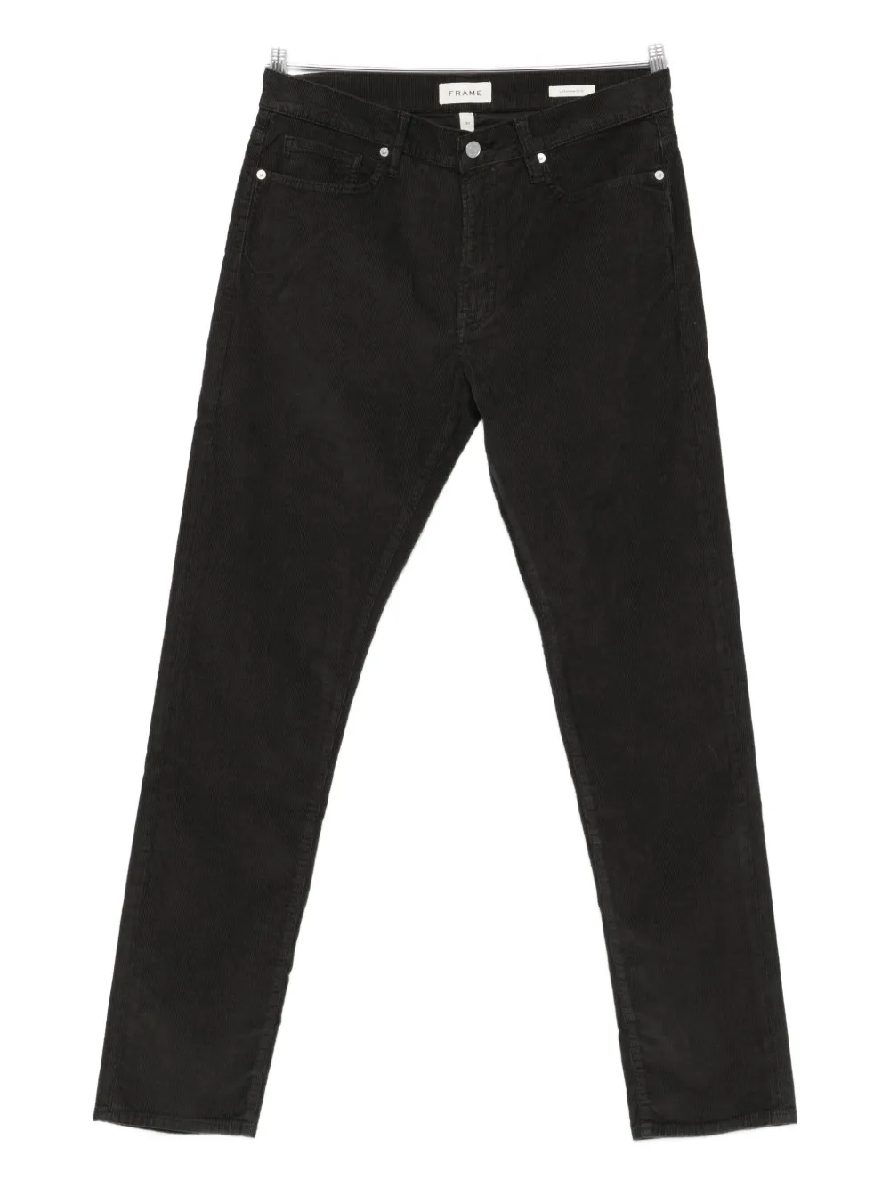 Frame Corduroy Trousers In Black