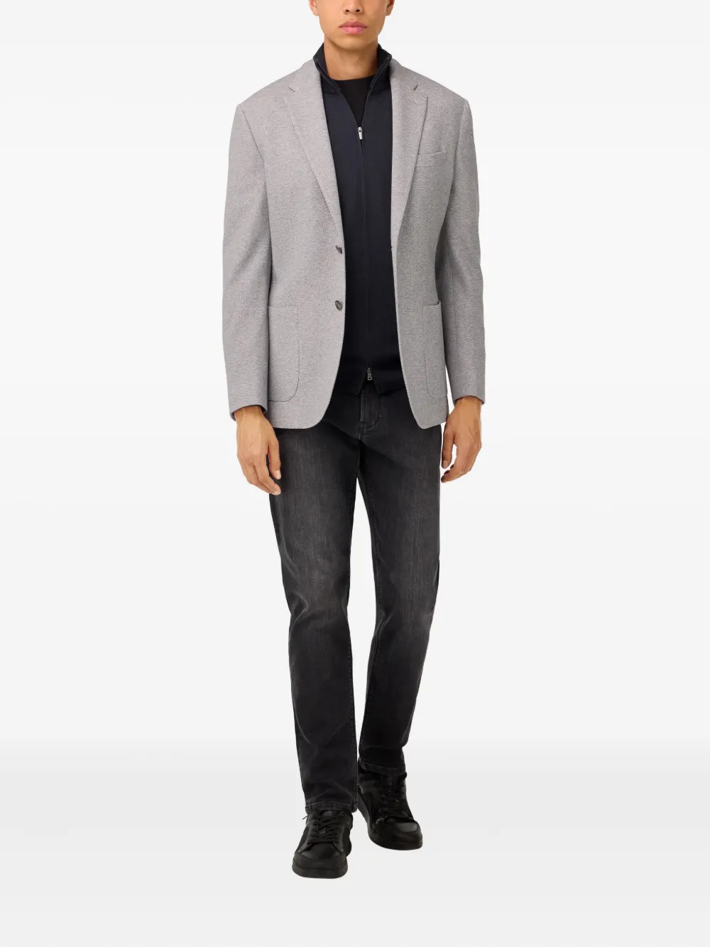 Boggi Milano single-breasted blazer | Blazers | Image 2
