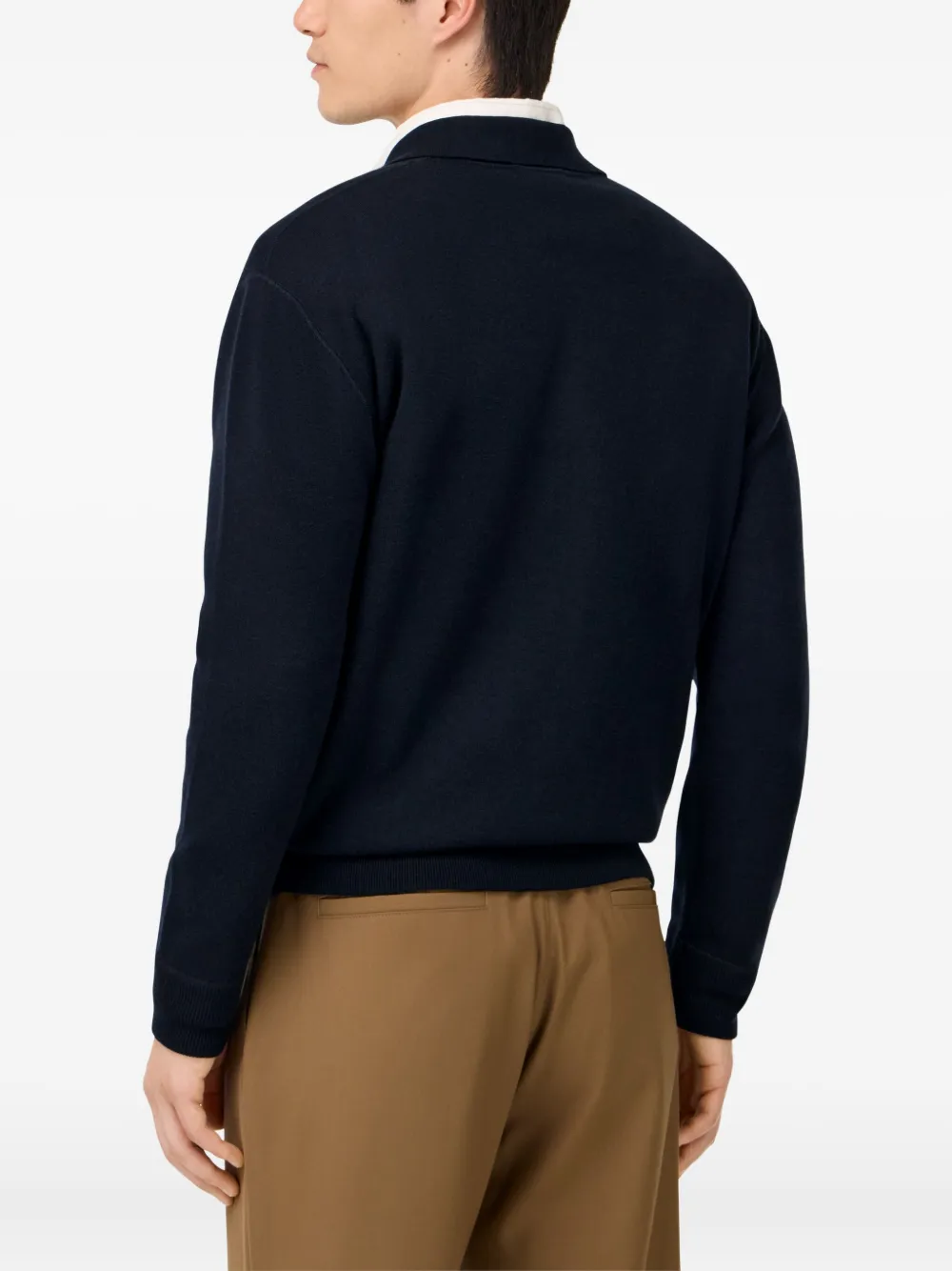 Boggi Milano Trui met polokraag Blauw