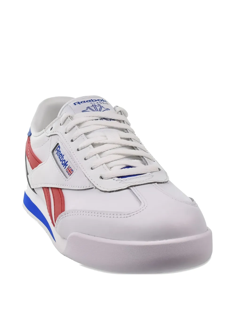 Reebok Campio XT leather sneakers WHITE RED BLUE